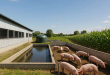 Mô hình trang trại lợn tuần hoàn – Biến chất thải thành năng lượng